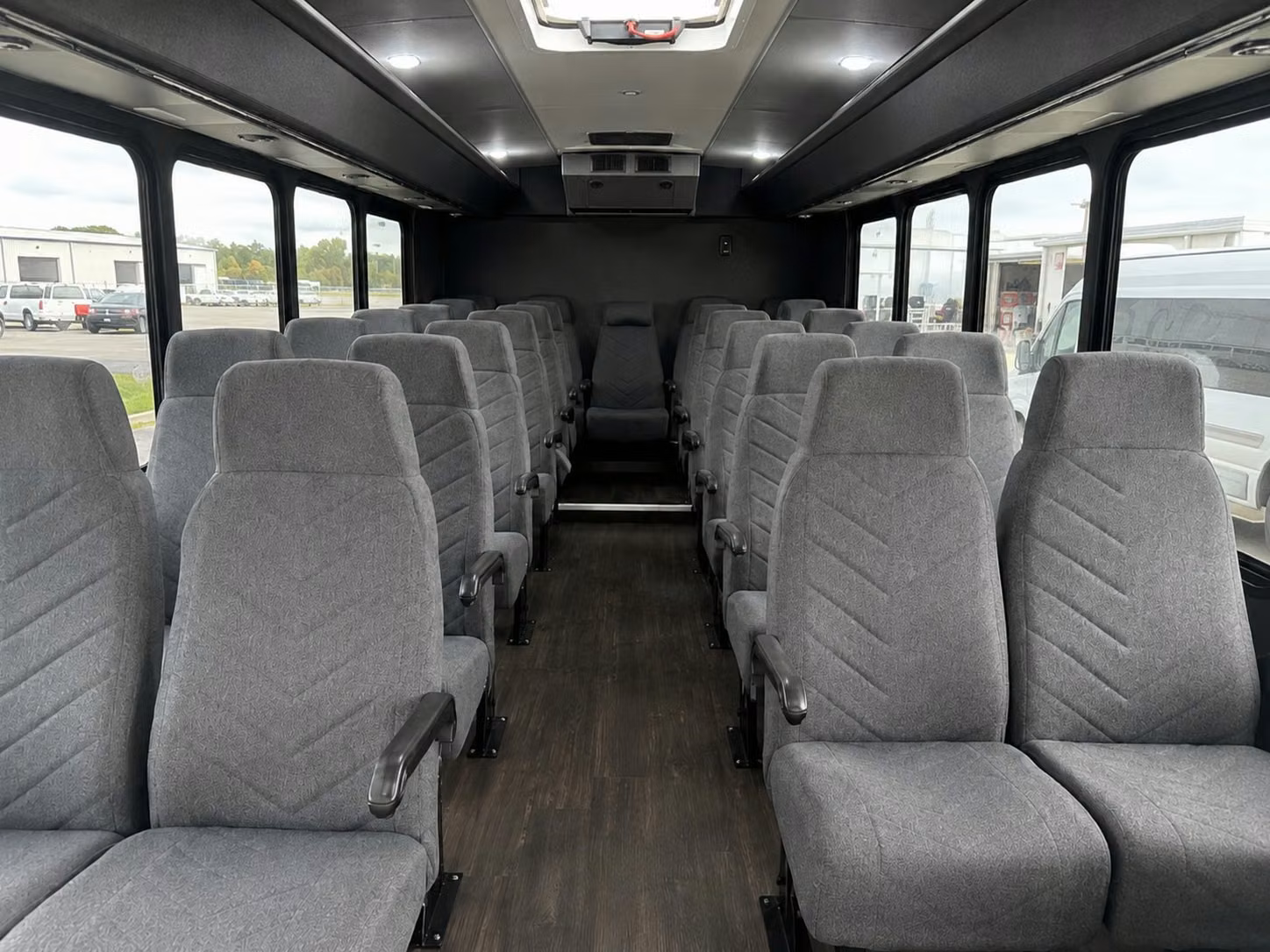 18 passenger minibus inside