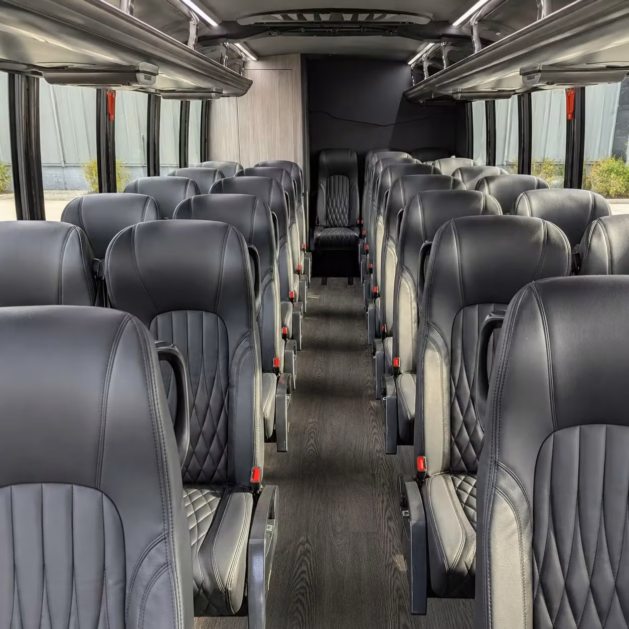 35 passenger minibus inside