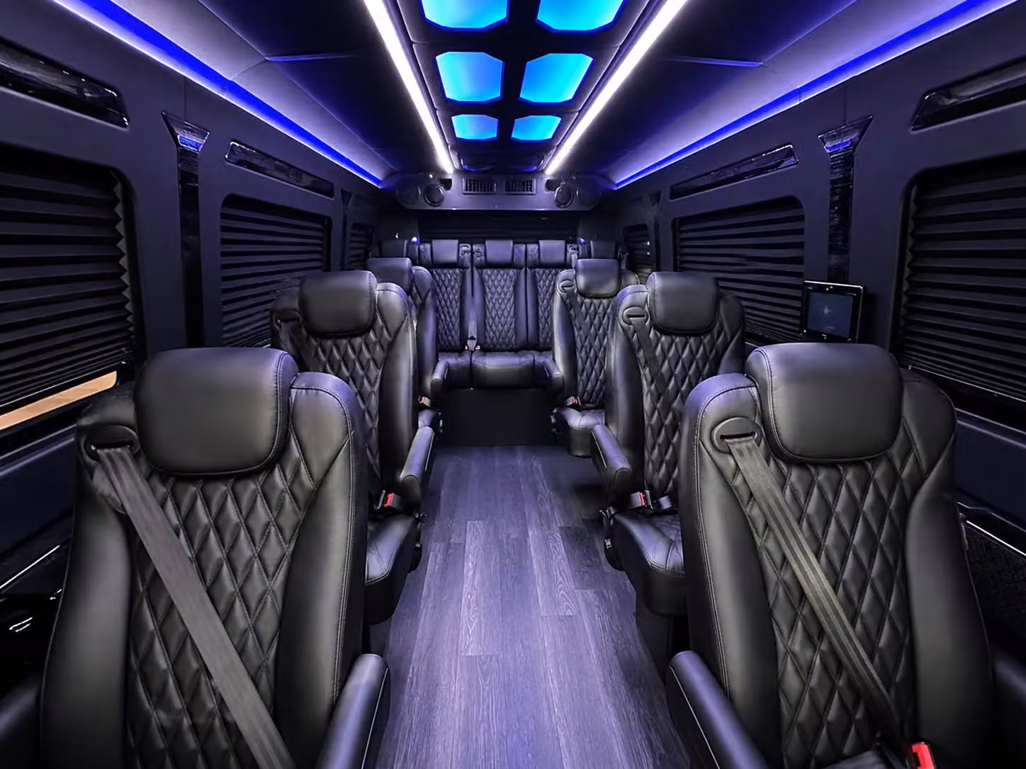 choose the right bus size for your plano workforce from sprinter vans to full size motorcoaches