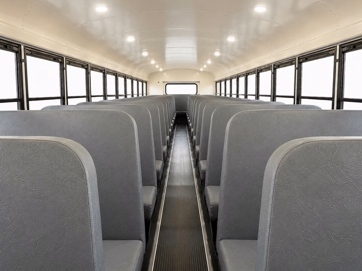 school bus interior